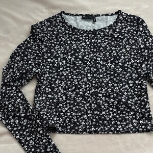 Womens asos floral print long sleeve